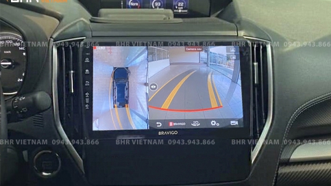 Màn hình DVD Android liền camera 360 xe Subaru Forester 2020 - nay | Bravigo Ultimate (6G+128G)  
